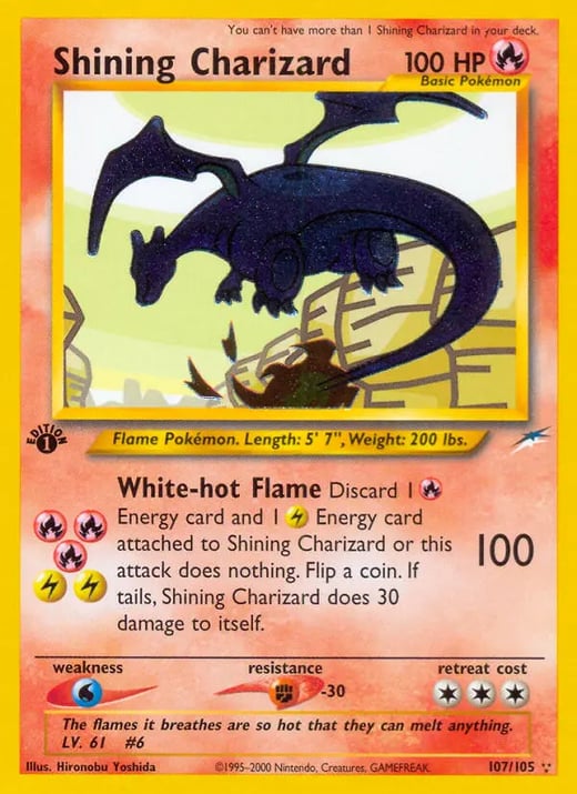 Dracaufeu brillant 107 — Neo Destiny