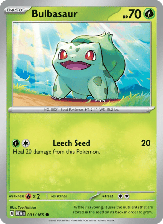 Bulbasaur 001 — 151