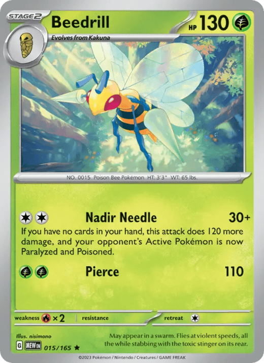 Beedrill 015 — 151