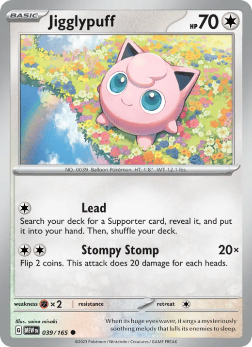 Jigglypuff 039 — 151