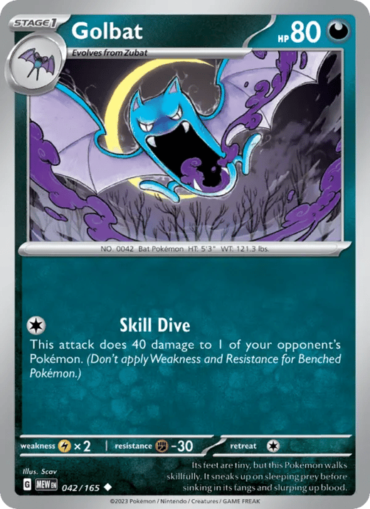 Golbat 042 — 151