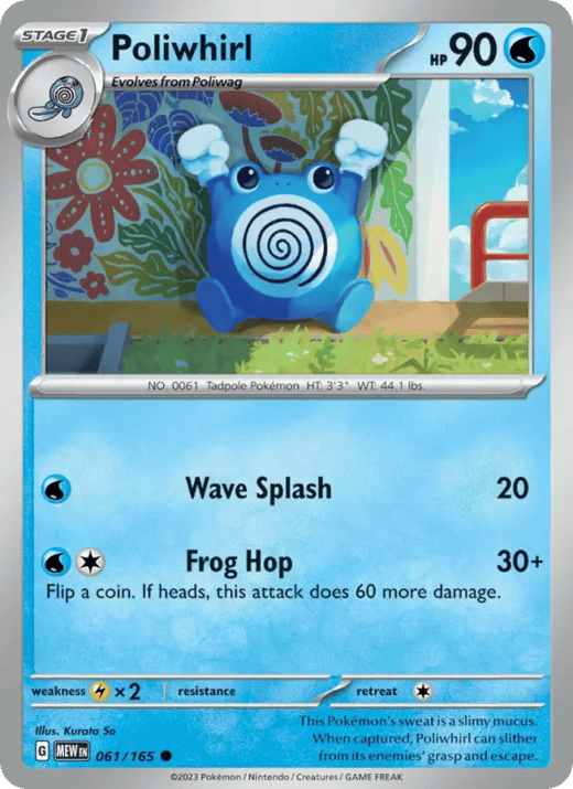 Poliwhirl 061 — 151