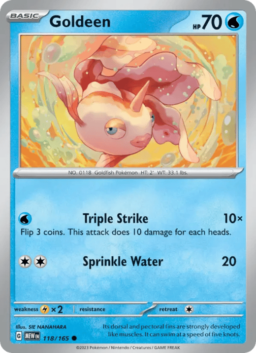 Goldeen 118 — 151