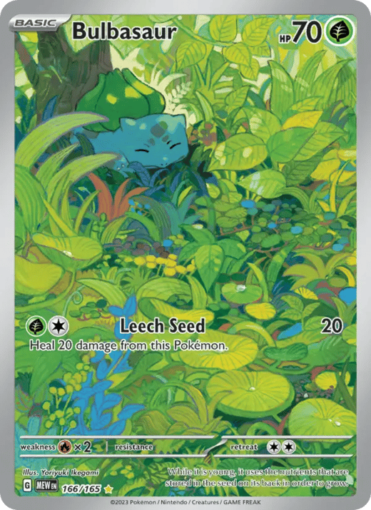 Bulbasaur 166 — 151