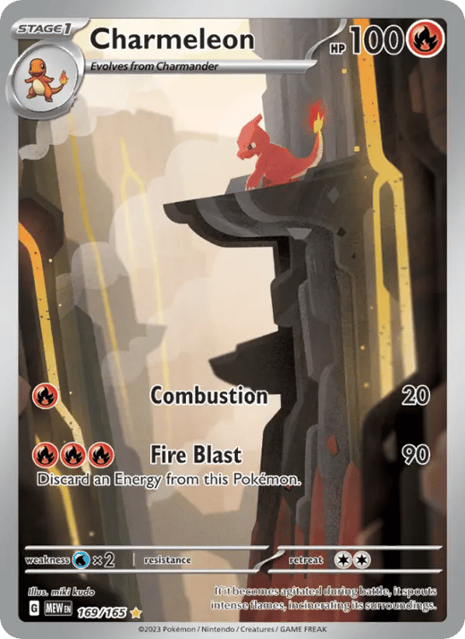 Charmeleon 169 — 151