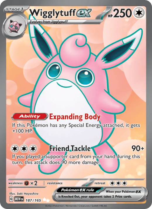 Wigglytuff ex 187 — 151