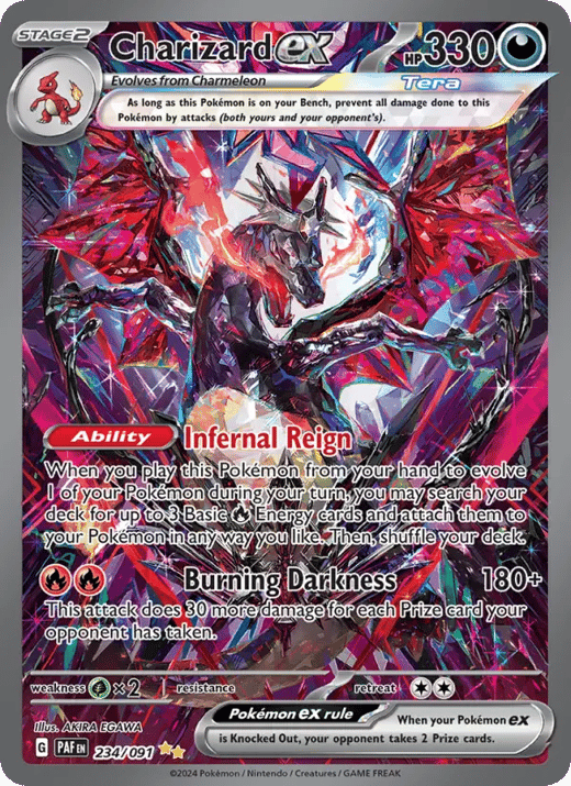 Dracaufeu-ex 234 — Destinées de Paldea
