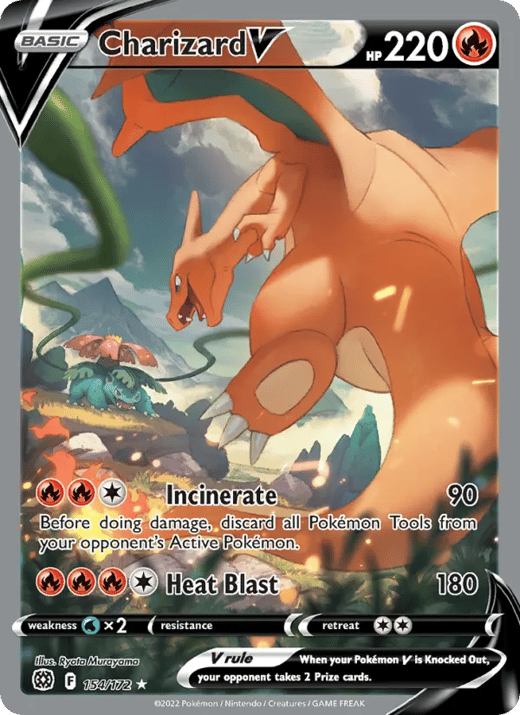 Dracaufeu V 154 — Stars Étincelantes