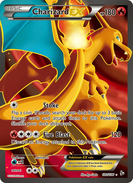 Dracaufeu EX 100 — Flashfire