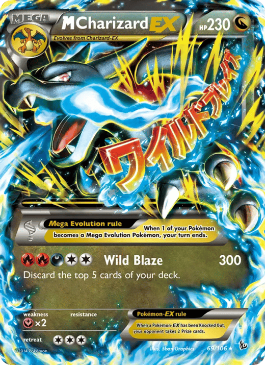 M-Dracaufeu EX 069 — Flashfire