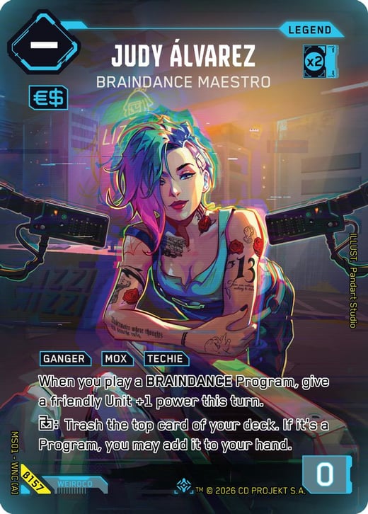 Judy Álvarez: Braindance Maestro β157 — Welcome to Night City — Beta