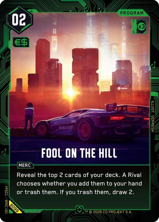 Fool on the Hill β099 — Welcome to Night City — Beta