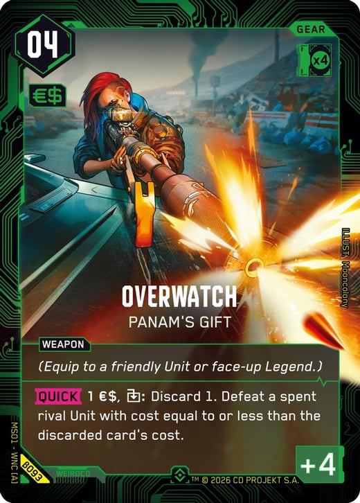 Overwatch: Panam's Gift β093 — Welcome to Night City — Beta