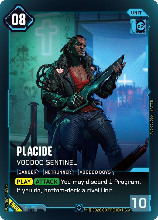 Placide: Voodoo Sentinel β123 — Welcome to Night City — Beta