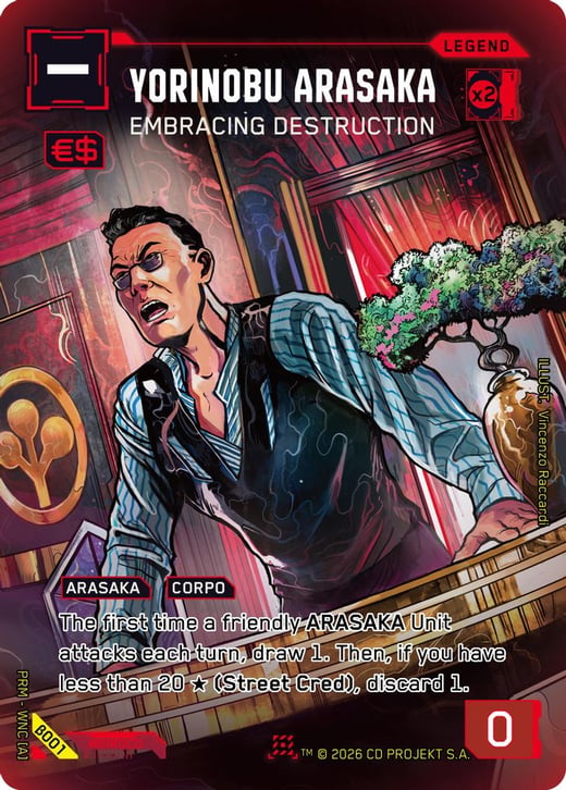 Yorinobu Arasaka: Embracing Destruction β001 — Box Toppers — Beta