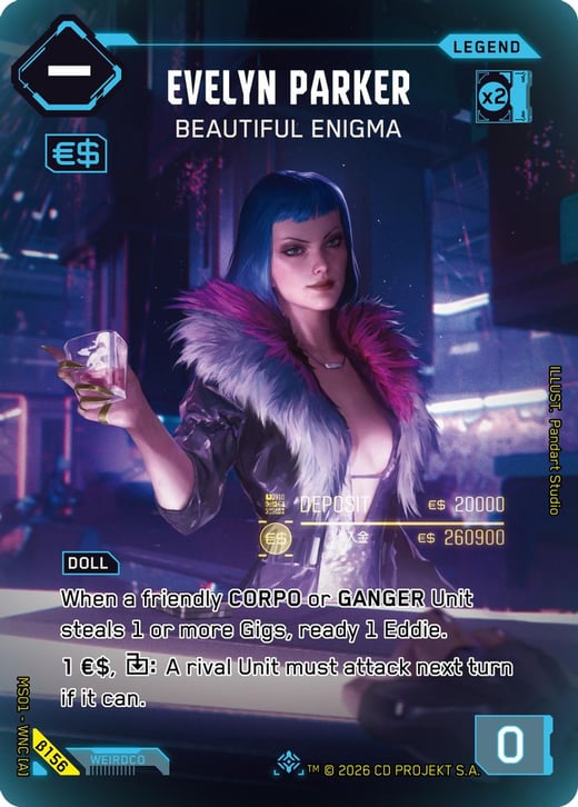 Evelyn Parker: Beautiful Enigma β156 — Welcome to Night City — Beta