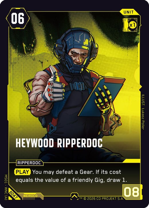 Heywood Ripperdoc β047 — Welcome to Night City — Beta