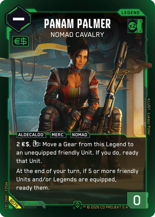 Panam Palmer: Nomad Cavalry β075 — Welcome to Night City — Beta