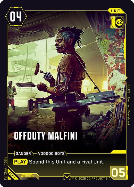 Offduty Malfini β051 — Welcome to Night City — Beta