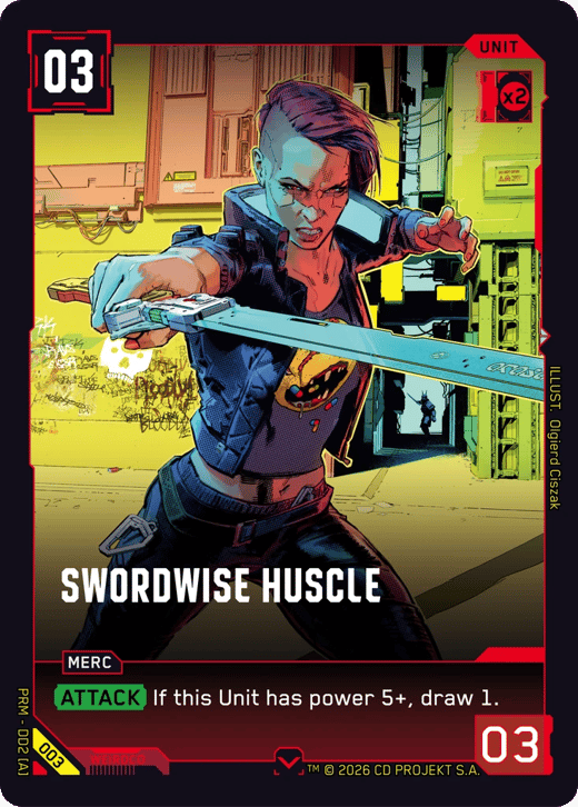 Swordwise Huscle 003 — Arasaka Demo Deck
