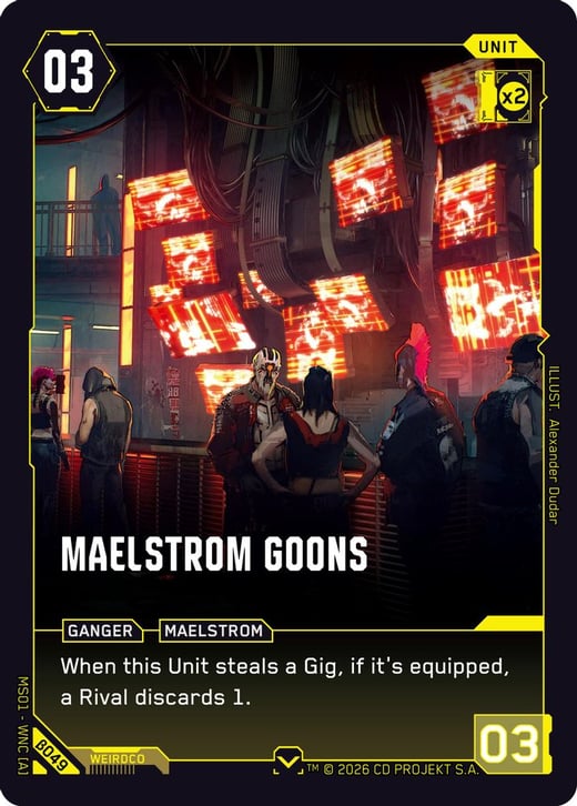 Maelstrom Goons β049 — Welcome to Night City — Beta