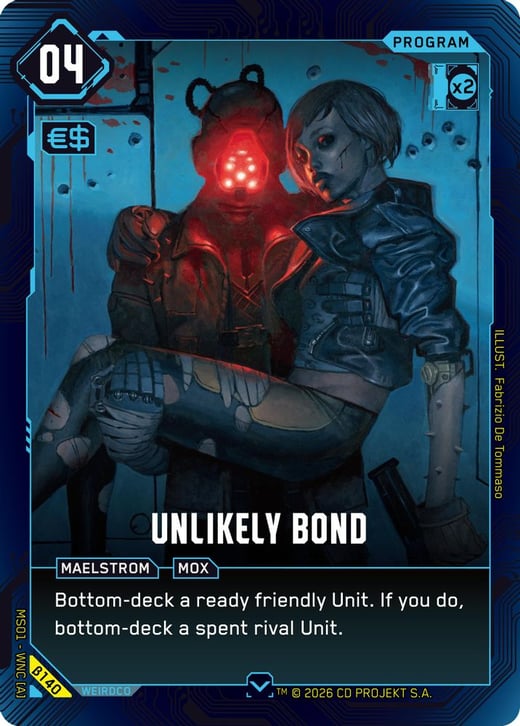 Unlikely Bond β140 — Welcome to Night City — Beta