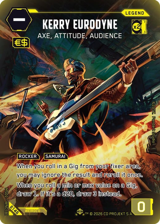 Kerry Eurodyne: Axe, Attitude, Audience β146 — Welcome to Night City — Beta