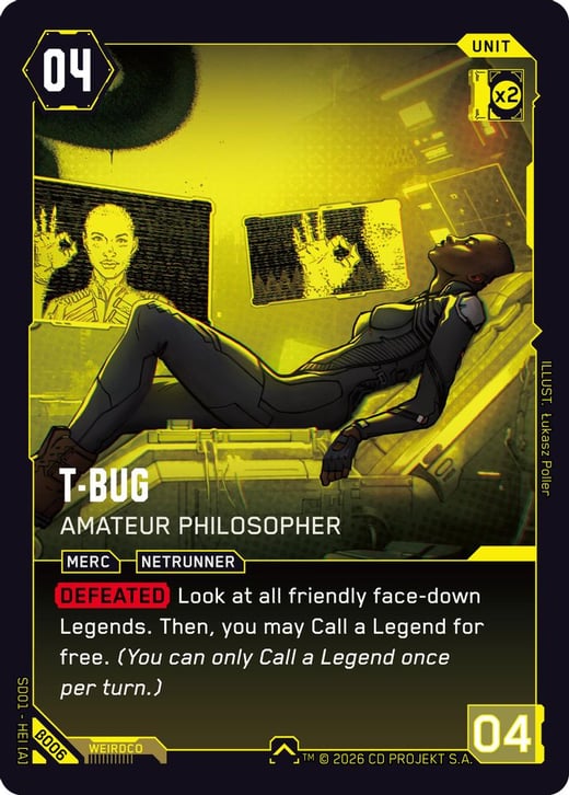 T-Bug: Amateur Philosopher β006 — The Heist — Beta Starter Deck