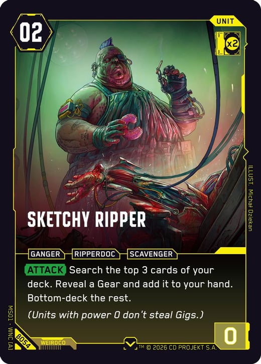 Sketchy Ripper β054 — Welcome to Night City — Beta