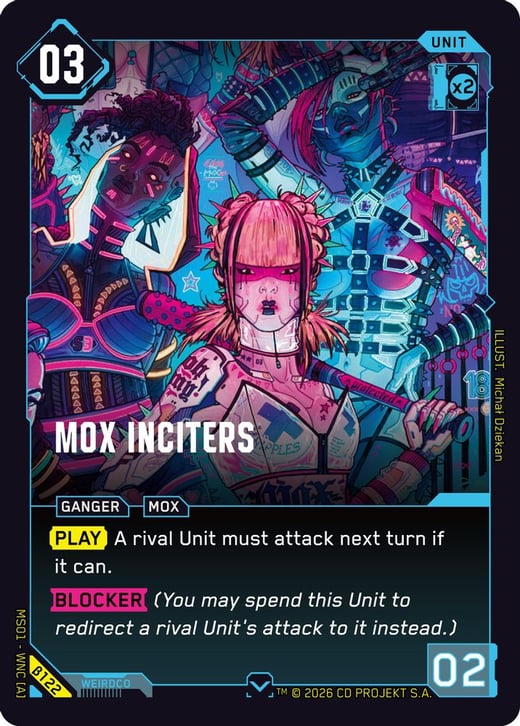 Mox Inciters β122 — Welcome to Night City — Beta