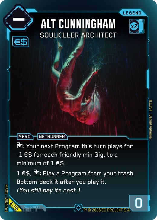 Alt Cunningham: Soulkiller Architect β106 — Welcome to Night City — Beta