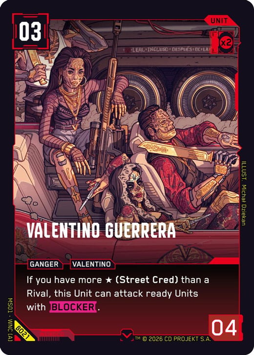 Valentino Guerrera β021 — Welcome to Night City — Beta