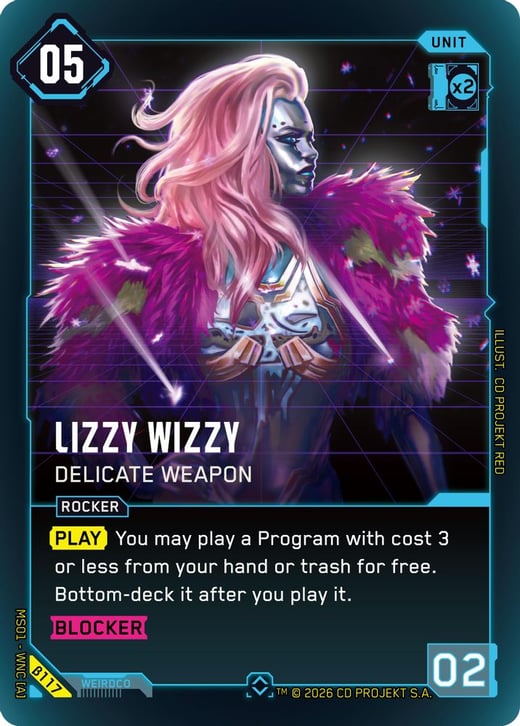 Lizzy Wizzy: Delicate Weapon β117 — Welcome to Night City — Beta