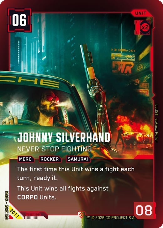 Johnny Silverhand: Never Stop Fighting β011 — Welcome to Night City — Beta