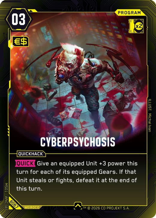 Cyberpsychosis β067 — Welcome to Night City — Beta