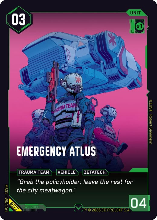 Emergency Atlus β077 — Welcome to Night City — Beta