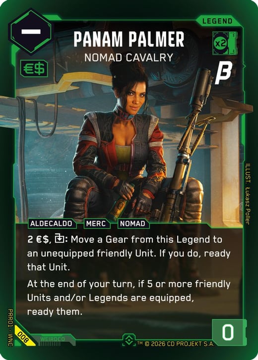 Panam Palmer: Nomad Cavalry 008 — Pre-Release Beta