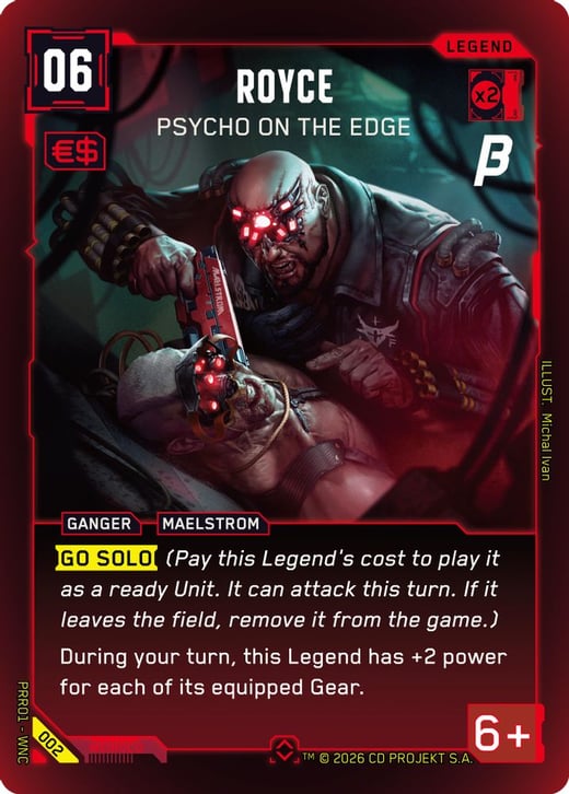 Royce: Psycho on the Edge 002 — Pre-Release Beta
