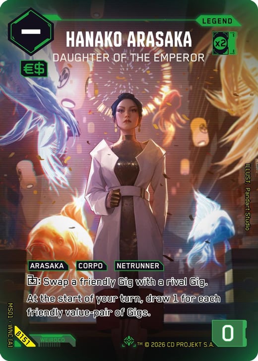 Hanako Arasaka: Daughter of the Emperor β151 — Welcome to Night City — Beta