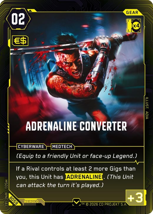 Adrenaline Converter β059 — Welcome to Night City — Beta