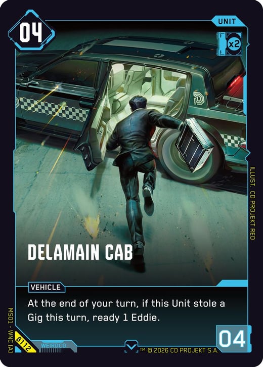 Delamain Cab β112 — Welcome to Night City — Beta