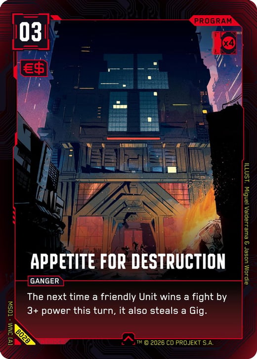 Appetite for Destruction β028 — Welcome to Night City — Beta