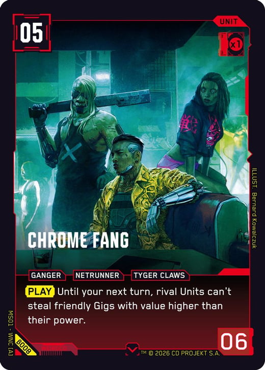 Chrome Fang β008 — Welcome to Night City — Beta