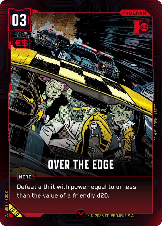 Over the Edge β010 — Embracing Power — Beta Starter Deck