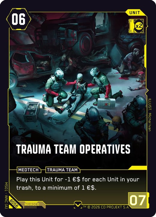 Trauma Team Operatives β056 — Welcome to Night City — Beta