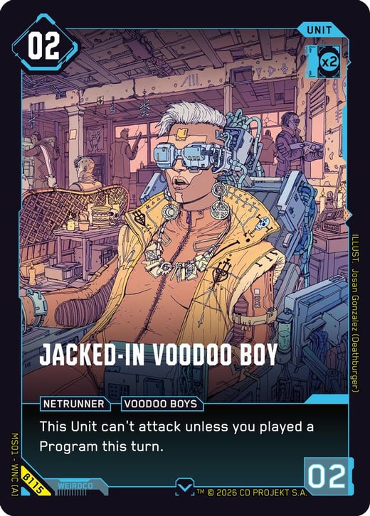 Jacked-In Voodoo Boy β115 — Welcome to Night City — Beta