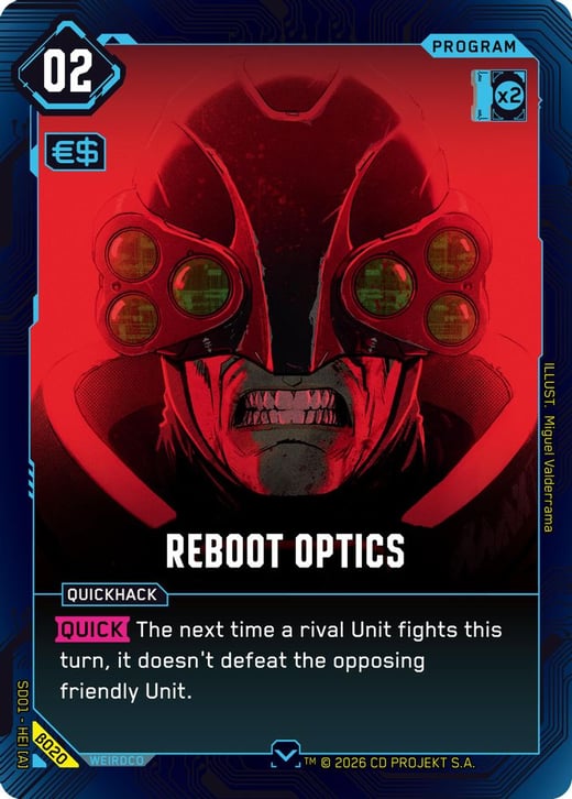 Reboot Optics β020 — The Heist — Beta Starter Deck