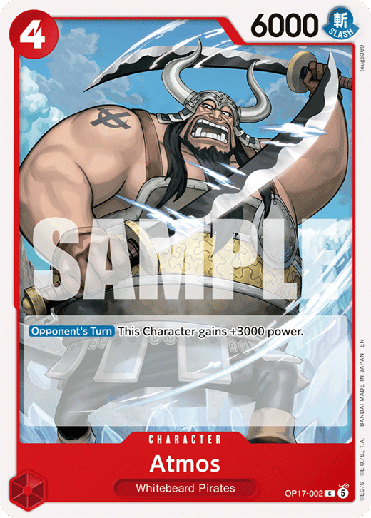 Atmos OP17-002 — OP-17 The World's Strongest Warriors