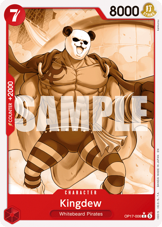 Kingdew OP17-006_p1 — OP-17 The World's Strongest Warriors