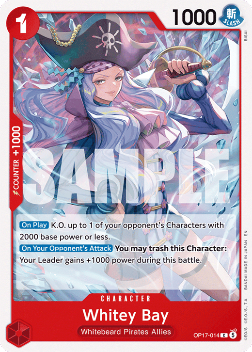 Whitey Bay OP17-014 — OP-17 The World's Strongest Warriors